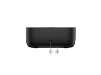 HP G6 - Dokkingstasjon - 2 x DP, HDMI, USB-C - 1GbE, 2.5GbE - Europa 9X3V1UT#ABB