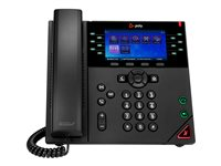 Poly VVX 450 - OBi Edition - VoIP-telefon - treveis anropskapasitet - SRTP, SIP, SDP - 12 linjer - svart 89K71AA#ABB