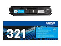 Brother TN321C - Cyan - original - tonerpatron - for Brother DCP-L8400, DCP-L8450, HL-L8250, HL-L8350, MFC-L8650, MFC-L8850 TN321C