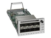 Cisco - Utvidelsesmodul - 10 Gigabit SFP+ / SFP (mini-GBIC) x 8 - for Catalyst 3850-12X48U-E, 3850-12X48U-S, 3850-24XS-E, 3850-24XS-S, 3850-24XU-E, 3850-24XU-S C3850-NM-8-10G=