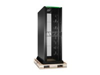 APC NetShelter SX Advanced - Rack skap - står på gulv - svart - 48U - 19" - TAA-samsvar AR9657SPB2