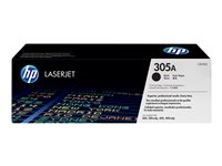 HP 305A - Svart - original - LaserJet - tonerpatron (CE410A) - for LaserJet Pro 300 M351, 400 M451, MFP M375, MFP M475 CE410A