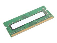 Lenovo - DDR4 - modul - 16 GB - SO DIMM 260-pin - 3200 MHz / PC4-25600 - ikke-bufret - ikke-ECC - Campus - for ThinkBook 14 G5 IRL; ThinkCentre neo 50q Gen 4; ThinkPad E14 Gen 5; L14 Gen 4; L15 Gen 4 4X71D09534
