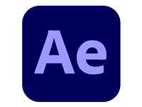 Adobe After Effects CC for Enterprise - Feature Restricted Licensing Subscription Renewal - 1 bruker - STAT - Value Incentive Plan - Nivå 1 (1-9) - Online Feature Restricted License - Win, Mac - Multi European Languages 65306741BC01B12