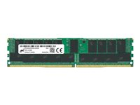 Micron - DDR4 - modul - 64 GB - DIMM 288-pin - 3200 MHz / PC4-25600 - CL22 - 1.2 V - registrert - ECC MTA36ASF8G72PZ-3G2R