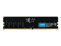 Crucial - DDR5 - modul - 16 GB - DIMM 288-pin - 5200 MT/s / PC5-41600 - CL42 - 1.1 V - ikke-bufret - ikke-ECC CT16G52C42U5