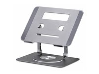 StarTech.com - Notebookstativ - 360° rotating base - skrivebord - sølv ATFR-LAPTOP-RISER