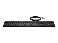 HP Desktop 320K - Tastatur - USB - Pan Nordic - Smart Buy 9SR37UT#UUW