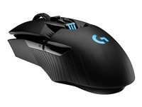 Logitech Wireless Gaming Mouse G903 LIGHTSPEED with HERO 16K sensor - Mus - høyre- og venstrehåndet - optisk - 11 knapper - trådløs, kablet - USB, 2.4 GHz - USB Logitech LIGHTSPEED-mottaker 910-005673