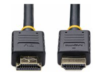 StarTech.com 5m (15 ft) Active High Speed HDMI Cable - Ultra HD 4k x 2k HDMI Cable - HDMI to HDMI M/M - 1080p - Audio Video Gold-Plated (HDMM5MA) - HDMI-kabel - HDMI hann til HDMI hann - 5 m - dobbeltisolert - svart HDMM5MA
