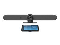 Logitech - Videokonferansesett (Logitech Rally Bar, Logitech Tap IP) - RingCentral Certified, Tencent Meeting Certified, Certified for Microsoft Teams Rooms, Certified for Zoom Rooms - grafitt 991-000422