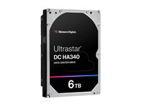 WD Ultrastar DC HA340 WUS721206BLE6L4 - Harddisk - Data Center - 6 TB - intern - 3.5" - SATA 6Gb/s - 7200 rpm - buffer: 256 MB 0B47077