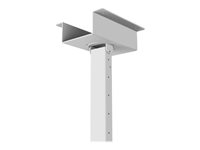 HI-ND Ceiling Mount and Telescope Pipe - Monteringssett (takmontering, teleskopstang) - metall - hvit - for P/N: CC4615-0101-01, CC5012-0101-01, CC5012-5001-01, CC7511-5001-01, CC7512-5001-01 CM3500-0101-01P