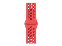 Apple Nike - Bånd for smart armbåndsur - 41 mm - Normal størrelse - lys karmosinrød/gymnastikkrød MPGW3ZM/A