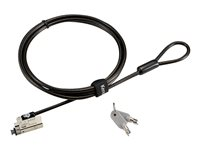 Kensington Slim NanoSaver 2.0 Keyed Laptop Lock - Sikkerhetskabellås - overordnernøklet - 1.8 m K65022S