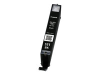 Canon CLI-551BK - 7 ml - svart - original - blekkbeholder - for PIXMA iP8750, iX6850, MG5550, MG5650, MG5655, MG6450, MG6650, MG7150, MG7550, MX725, MX925 6508B001