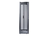 APC NetShelter SX Deep Enclosure with Sides - Rack skap - svart - 42U - 19" - for P/N: SC500RM1U, SRT2200RMXLAUS, SRT3000RMXLT-NC, SRTL2K2RM1UWC, SRTL3KRM1UIC AR3300X717