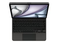 Apple Magic Keyboard - Tastatur og folioveske - med styrepute - Apple Smart connector - QWERTY - Internasjonal engelsk / kanadisk fransk - svart - for 10.9-inch iPad Air (4. generasjon, 5. generasjon); 11-inch iPad Air (M2, M3) MGYX4Z/A