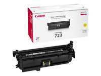 Canon 723 Y - Gul - original - tonerpatron - for i-SENSYS LBP7750Cdn 2641B002