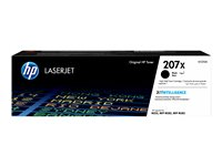 HP 207X - Høy ytelse - svart - original - LaserJet - tonerpatron (W2210X) - for Color LaserJet Pro M255dw, M255nw, MFP M282nw, MFP M283fdn, MFP M283fdw W2210X