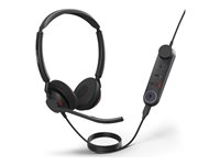 Jabra Engage 50 II MS Stereo - Hodesett - on-ear - kablet - USB-C, USB-A - lydisolerende - Certified for Microsoft Teams, Unify Certified, Google Meet Certified, Amazon Chime Certified, Works With Chromebook Certified, Cisco Certified 5099-299-2169