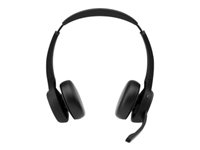 Cisco Headset 722 - Hodesett - on-ear - Bluetooth - trådløs - karbon sort - Cisco Webex Certified HS-WL-722-BUNA-C