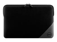 Dell Essential Sleeve 15 - Notebookhylster - 15" - svart med silketrykks-Dell-logo - 3 Years Basic Hardware Warranty ES-SV-15-20