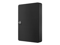 Seagate Expansion STKM1000400 - Harddisk - 1 TB - ekstern (bærbar) - USB 3.0 - svart - med Seagate Rescue Data Recovery STKM1000400