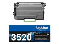 Brother TN3520 - Svart - original - tonerpatron - for Brother HL-L6400, MFC-L6900, MFC-L6970 TN3520