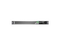 APC Smart-UPS Ultra - UPS (kan monteres i rack) (høy tetthet) - med innebygd administrasjonskort for nettverk - AC 220/230/240 V - 2200 watt - 2200 VA - litiumion - Ethernet, USB - utgangskontakter: 5 - 1U - sølvgrå SRTL2K2RM1UINC