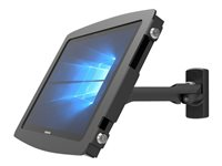 Compulocks Space Swing Tablet Arm Surface Pro 7 / Galaxy TabPro S - Innhegning - for nettbrett - låsbar - høyverdig aluminium - svart - veggmonterbar, skranketopp - for Microsoft Surface Pro, Pro 3, Pro 4, Pro 6, Pro 7; Samsung Galaxy TabPro S 827B912SGEB