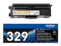 Brother TN329BK - Svart - original - tonerpatron - for Brother DCP-L8450CDW, HL-L8350CDW, HL-L8350CDWT, MFC-L8850CDW TN329BK