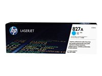 HP 827A - Cyan - original - LaserJet - tonerpatron (CF301A) - for Color LaserJet Managed Flow MFP M880; LaserJet Enterprise Flow MFP M880 CF301A