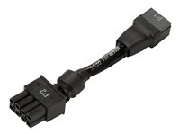 HP - Strømkabel - 8-pins PCIe-strøm til 6-pins PCIe-strøm - 8.9 cm - for Workstation Z420, Z440, Z620, Z640, Z820, Z840 N1G35AA