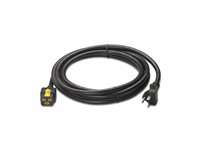 APC - Strømkabel - NEMA 5-20 (hann) til IEC 60320 C19 - AC 120 V - 20 A - 3 m - svart - for P/N: SMT2200I-AR, SMT2200R2I-AR, SMT3000I-AR, SMT3000R2I-AR, SMX2KR2UNCX145 AP8751