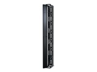 APC Cable Management - Rack-kabelføringssett - svart - for P/N: NBWL0355A, SMC15002U-BR, SMT3000I2U-BR, SMX2000LVNCUS, SMX3000HV-BR, SMX3000LV2U-BR AR8615