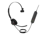 Jabra Engage 40 Mono - Hodesett - on-ear - kablet - USB-C, USB-A - lydisolerende - Optimert for UC 4093-419-269