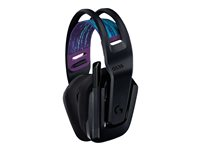 Logitech G G535 LIGHTSPEED Wireless Gaming Headset - Hodesett - full størrelse - LIGHTSPEED - trådløs - svart - Discord Certified 981-000972