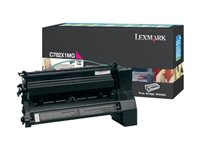 Lexmark - Ekstra høy ytelse - magenta - original - tonerpatron LCCP, LRP - for Lexmark C782dn, C782dtn, C782n, X782e, X782e MFP, X782e Page Plus Solution C782X1MG